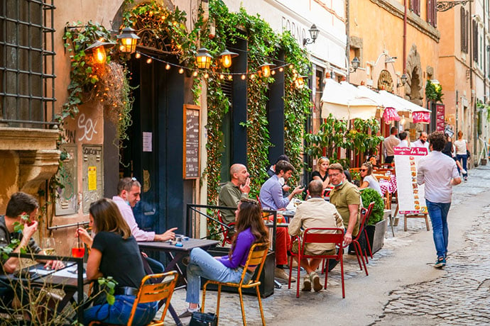 Italy street scene