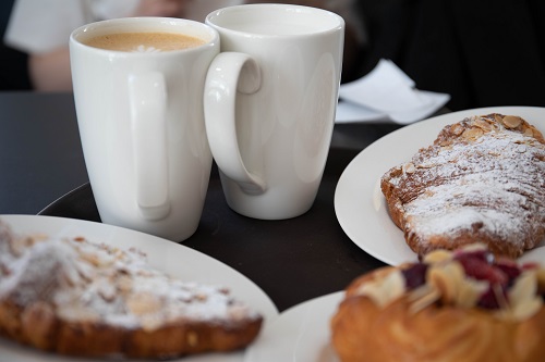 coffee and pastries