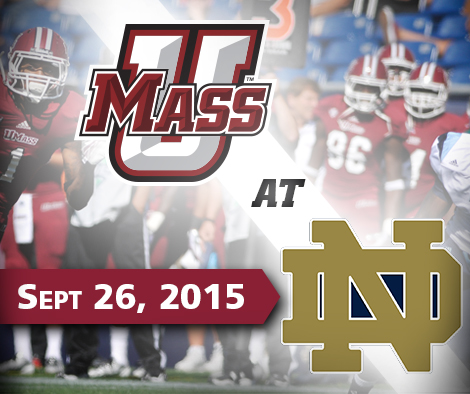 Umass Amherst Alumni Association Umass Vs Notre Dame Football