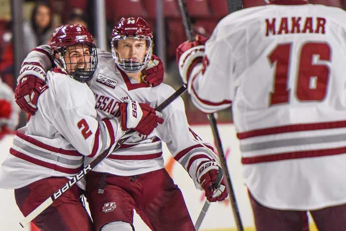 umass amherst hockey jersey for sale