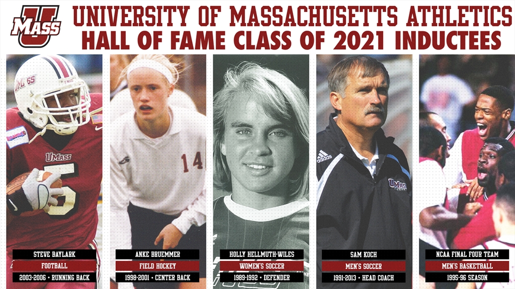 University of Massachusetts Athletics Hall of Fame Class of 2021 Inductees