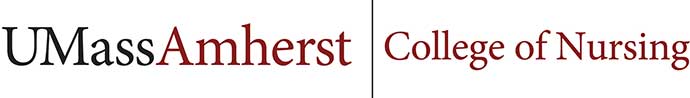 UMass Amherst College of Nursing Wordmark