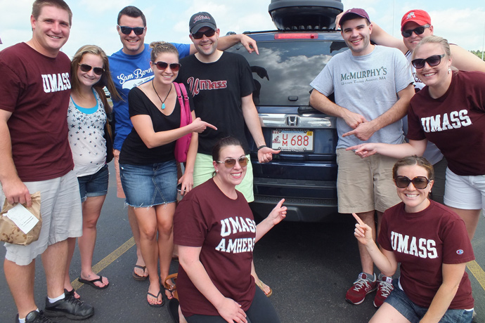 Show Your Pride with the UMass License Plate