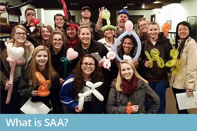 What is SAA? Button